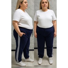 BYN-2225-BATTAL Beden 2 Iplik Bayan Eşofman