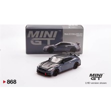 Mini Gt 868 Nissan Gt-R Nismo 2024 Nısmo Stealth Gray 1/64 Model Araba