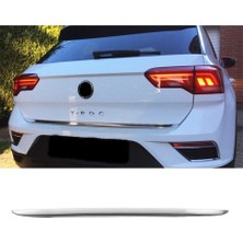 Vw T-Roc Krom Bagaj Alt Çıtası P.çelik 2017 ve Üzeri