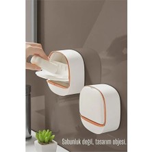 Modacar Tasarım Obje 2 Li Sabunluk - Kendinden Yapışkanlı Sabunluk