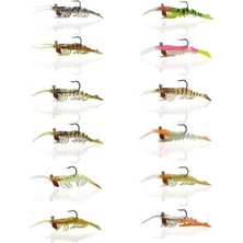 Naniwaosakashi Caridina Shrimp 10 cm 14 gr Silikon Karides Yem