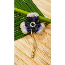 Monalisa Home Çiçek Figürlü Broş