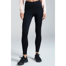 Kappa Logo Rune Kadın Siyah Skin Fit Tayt 341P57W-005