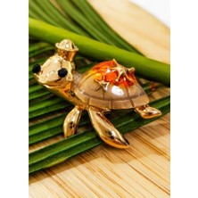 Monalisa Home  Kaplumba Figürlü Broş