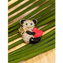 Monalisa Home  Ayıcık  Figürlü Broş