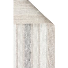 Motto Mot 04 Bej Gri - Yumuşak Dokulu Modern Halı