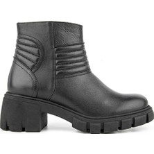 Muya Keiih 6 Nokta Anatomik Taban Topuk Dikeni Hakiki Deri Kadın Bot