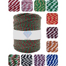 E Elmas Iki Renkli Paket Ipi Yeşil - Kırmızı (2-3MM-200GR-200M)