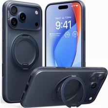 Torras Apple iPhone 17 Pro O Stand R Fitness Serisi Magsafe Kılıf - Lacivert