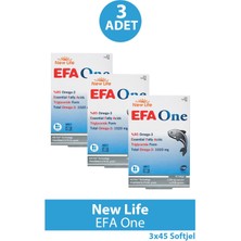 Asfstore New Life Efa One 45 Softgel 3 Adet