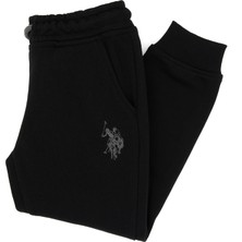 U.s. Polo Assn. Erkek Çocuk Siyah Eşofman Altı %85 Pamuk Regular Fit 50314026-VR046
