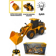 Uzaktan Kumandalı Full Fonksiyon Şarjlı Işıklı Kepçe 360 Derece Dönen Kepçe Model Kazıcı