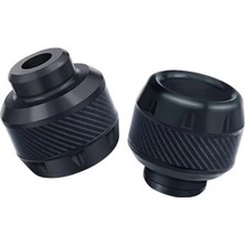 Motosiklet Ön Teker Koruma Takozu (Siyah)