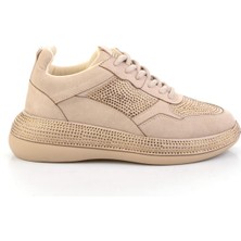 Bej  Kadın Sneaker K01228090987