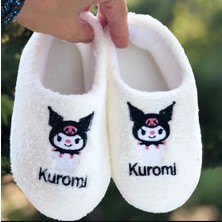 Kız Çocuk Kuromi Panduf Anaokulu Ev Kreş Ayakkabısı
