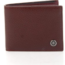 Bordo Hakiki Deri Erkek Cüzdan A08657236340
