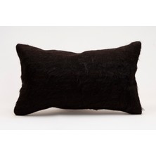 El Yapımı Kilimden Yapılmış Vintage Kırlent Kılıfı, Yün, 30X50 cm