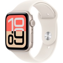 Apple Watch Se 3 Gps + Cellular, 40 mm Yıldız ışığı Alüminyum kasa ve Yıldız ışığı Spor kordon - s/m