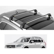 Turtle Air-2 Silver Full Kit Volvo XC90 II Suv Tavan Ara Atkı Seti Gri 2015-Sonrası