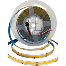 24V 10MM 360 Ledli Pixel Cob Şerit LED Gün Işığı IP20 5 Metre