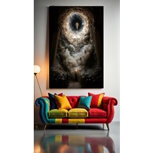 Özkacar Group Kutsal Isa Portre Ev Duvar Salon Güzellik Salonu Ofis Dükkan Dekarasyon Kanvas Tablo