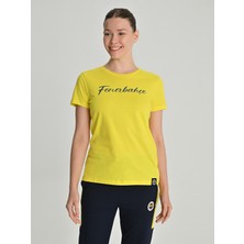 Fenerbahçe Kadın Trend Tshırt Sarı Renk TK010BGK21 Modeli ile Şık ve Rahat