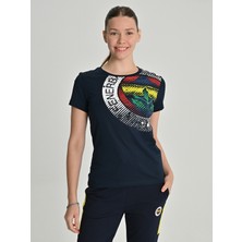 Fenerbahçe Kadın Trıbun 6 Renk Logolu Tshırt Model TK010BGK08 Şık Tasarım ve Renk Seçenekleri