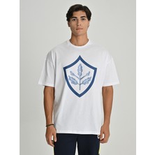 Erkek Trend Parlak Baskı Tshırt