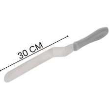 Beyaz Saplı Eğik Sıvama Paleti 30 cm