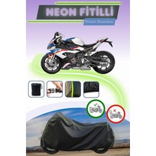Cemku Shine Siyah Neon Fitilli Bmw S 1000 Rr Race Uyumlu Motor Brandası