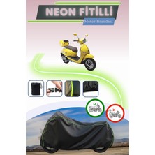 Cemku Shine Siyah Neon Fitilli Kuba Bluebird Uyumlu Motor Brandası