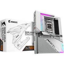 Gıgabyte B650E Aorus Stealth Ice Amd Am5 Ddr5 Soket Atx Anakart