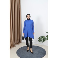 Kolları Fitilli Merserize Tunik