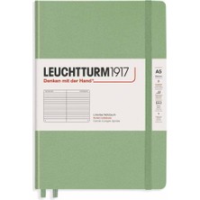 Leuchtturm 1917 Muted Colours Notebook Medium A5 Hardcover 251 Pages Ruled Sage