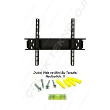 BT Bayır Teknoloji  sony KD-75XG8096 Uyumlu Sabit Duvar Tipi Tv Askı Aparatı 