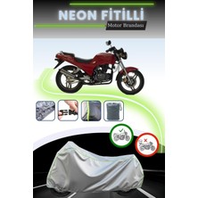 Cemku Shine Gri Neon Fitilli Kanuni Freedom 200 Uyumlu Motosiklet Brandası