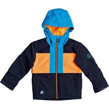 Quiksilver Groomer Erkek Çocuk Mavi Snowboard Ceketi