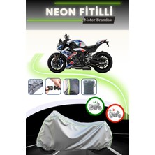 Cemku Shine Gri Neon Fitilli Bmw M 1000 Rr Uyumlu Motosiklet Brandası