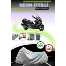 Cemku Shine Gri Neon Fitilli Honda Fjs 400 Silverwing Uyumlu Motosiklet Brandası
