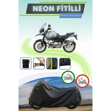 Cemku Shine Siyah Neon Fitilli Bmw R 1150 Gs Uyumlu Motor Brandası