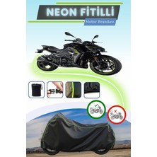 Cemku Shine Siyah Neon Fitilli Rks A 250 Uyumlu Motor Brandası