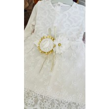 Kız Bebeklere Özel 2 Farklı Rengi Bulunan Tül Etekli Abiye Elbiseler