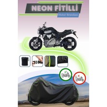 Cemku Shine Siyah Neon Fitilli Yamaha Mt-01 Uyumlu Motor Brandası