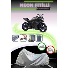 Cemku Shine Gri Neon Fitilli Yamaha Xj 6 Diversion F Uyumlu Motosiklet Brandası