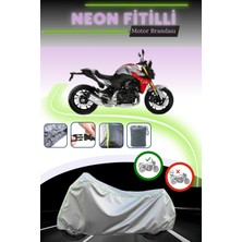 Cemku Shine Gri Neon Fitilli Bmw F 900 R Uyumlu Motosiklet Brandası