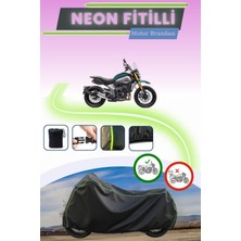 Cemku Shine Siyah Neon Fitilli Cfmoto 700CL-X Adv Uyumlu Motor Brandası