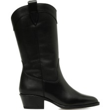 Nine West Zerten2 5pr Siyah Kadın Kovboy Bot