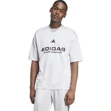 adidas Common Goal Erkek Gri T-Shirt.-