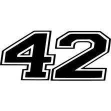 42 Konya Oto Özel Yeni Sticker Siyah 30 x 15 cm