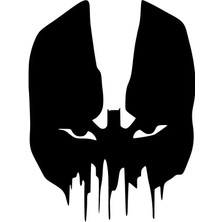 Batman Kurukafa Sticker 20 x 26 cm